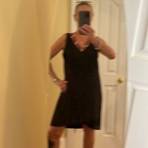 NWT Jack black dress with fringe